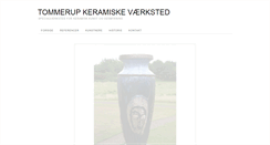 Desktop Screenshot of keramos.dk
