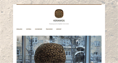 Desktop Screenshot of keramos.eu