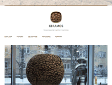 Tablet Screenshot of keramos.eu